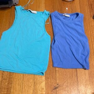 Blue Zara tank top bundle